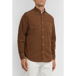 NN07 L brown casual button down